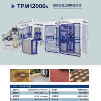 特牌机械砖机TPM12000全自动砌块成型机