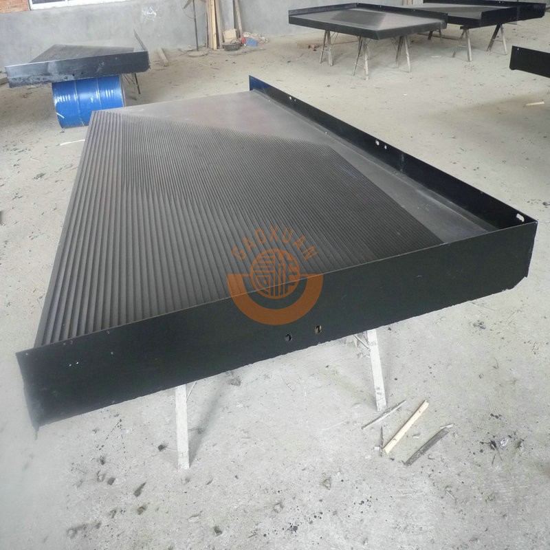 实验室小型1米炉渣沙金分选6S玻璃钢摇床图4