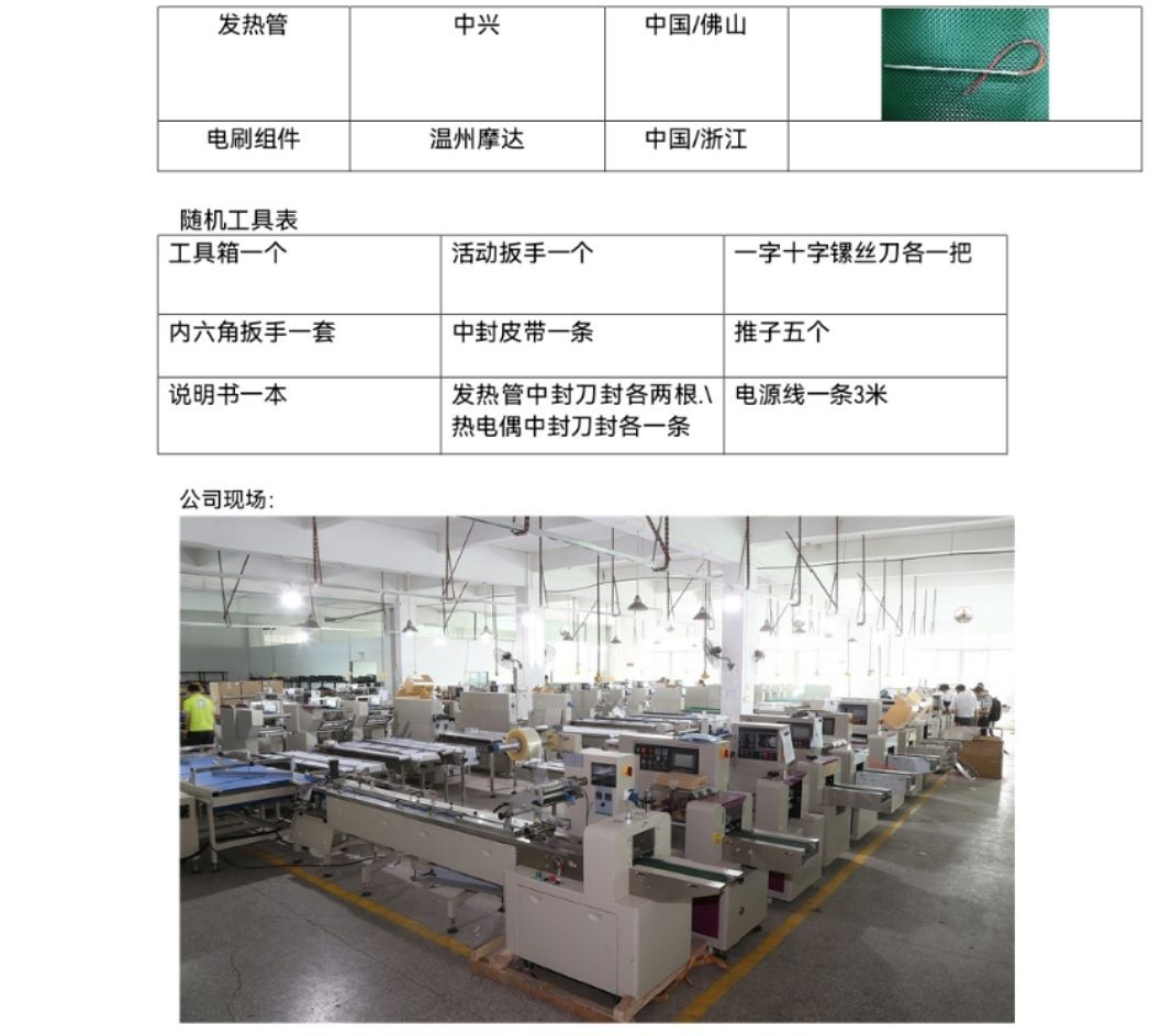 三伺服回转式枕包机图9