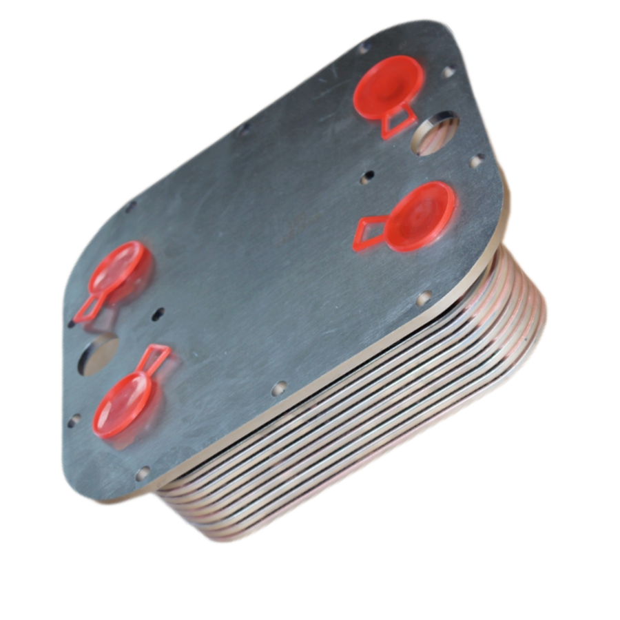 底特律8V92/736系列发动机双组油冷却器8514437图2