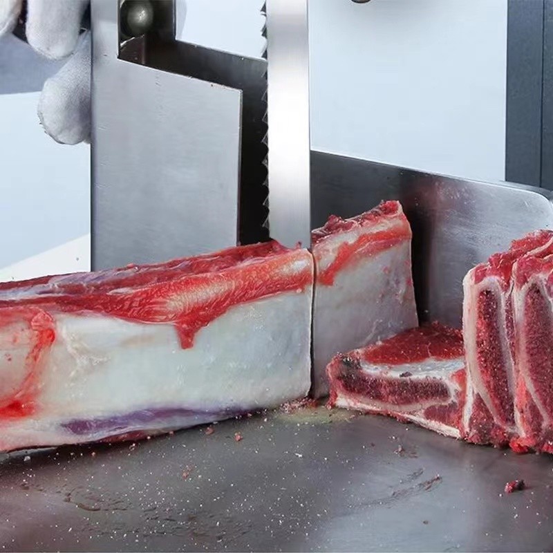 硬齿切肉骨带锯切肉机刀片切肉机齿形长刀片图4