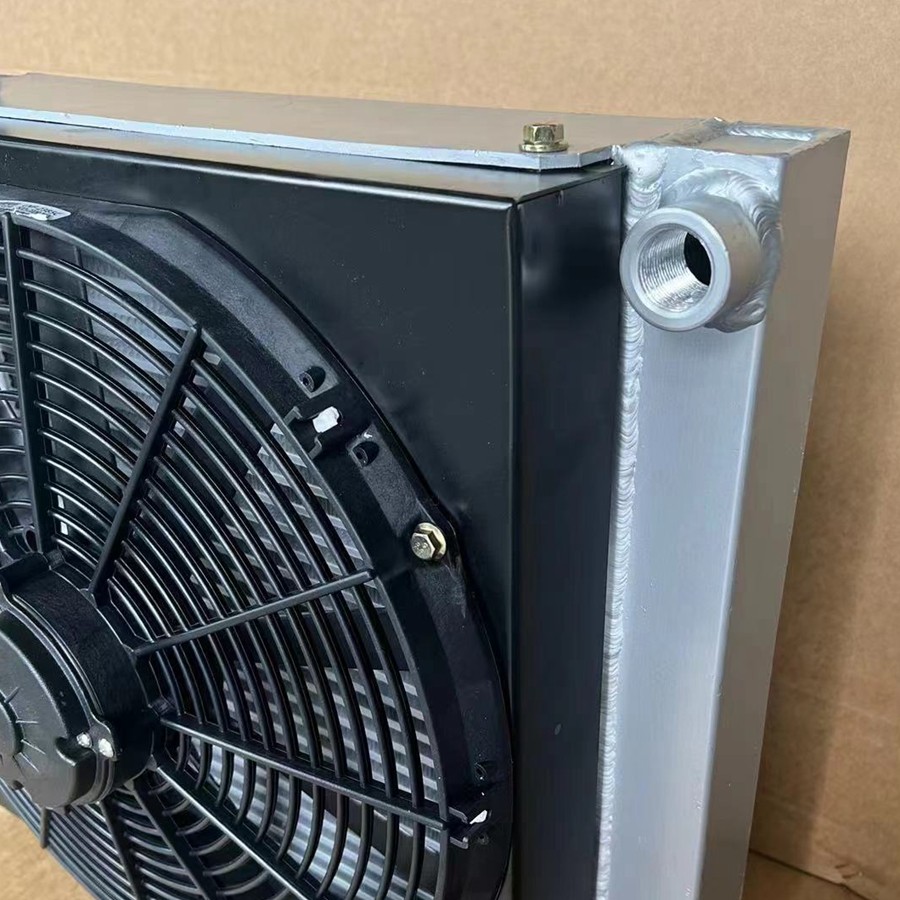 带24V电子扇液压油散热器总成 AH1680L AH1890图3
