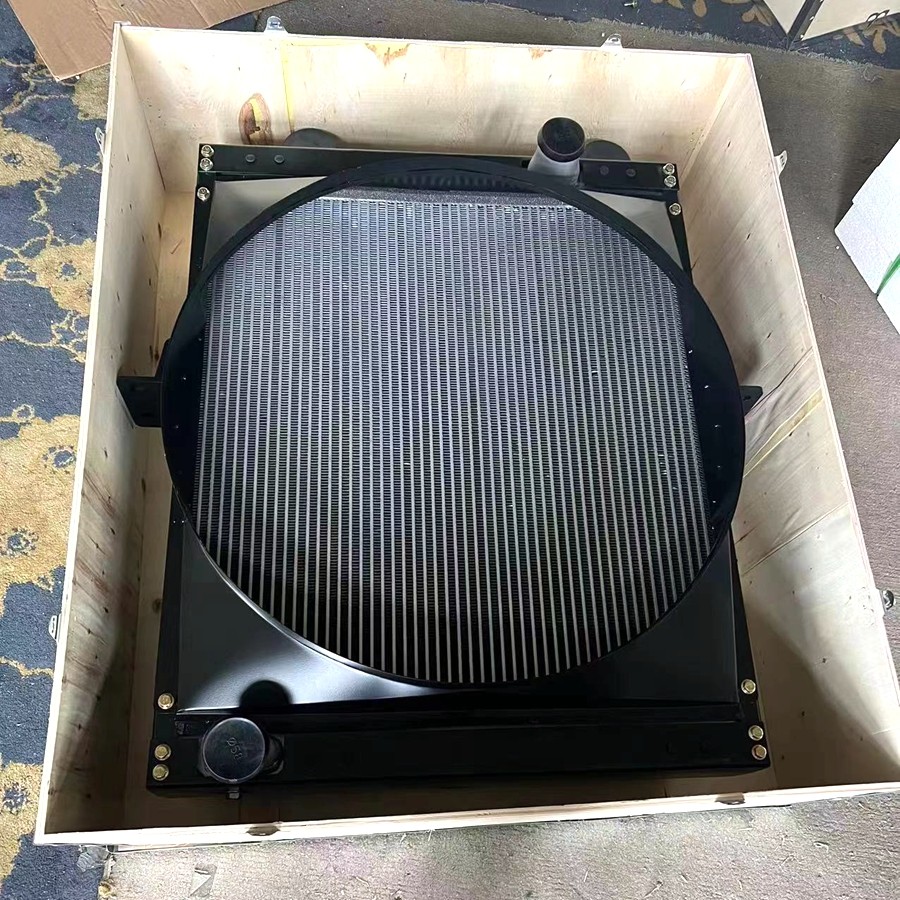 带24V电子扇液压油散热器总成 AH1680L AH1890图5