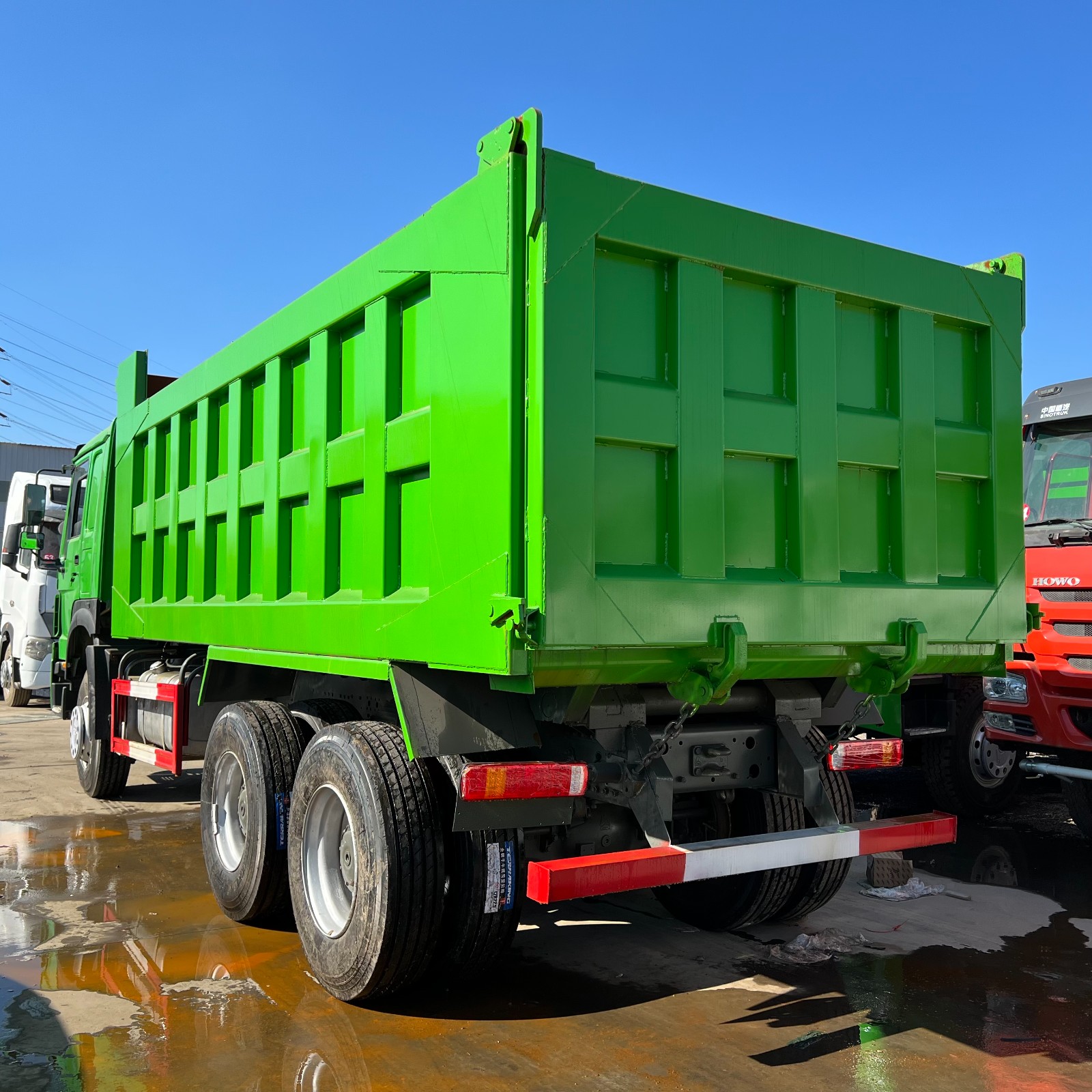 二手自卸车 牵引车 挂车 出口图4