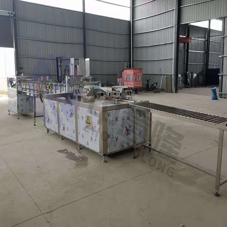 易拉罐侧推式装箱机 日化洗衣液跌落式装箱机 中意隆定制图3