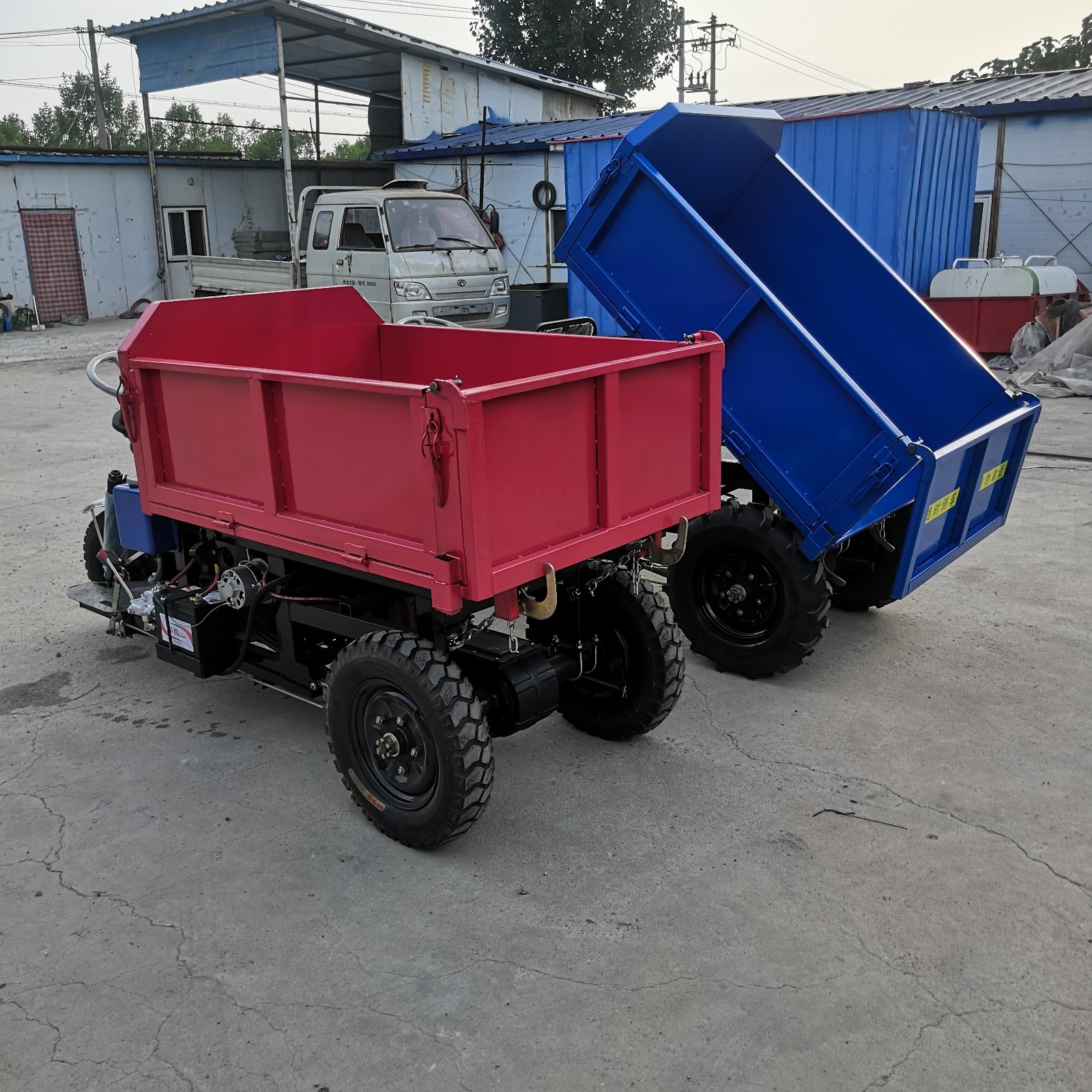 农用小型自卸柴油三轮车 电动三轮车图2