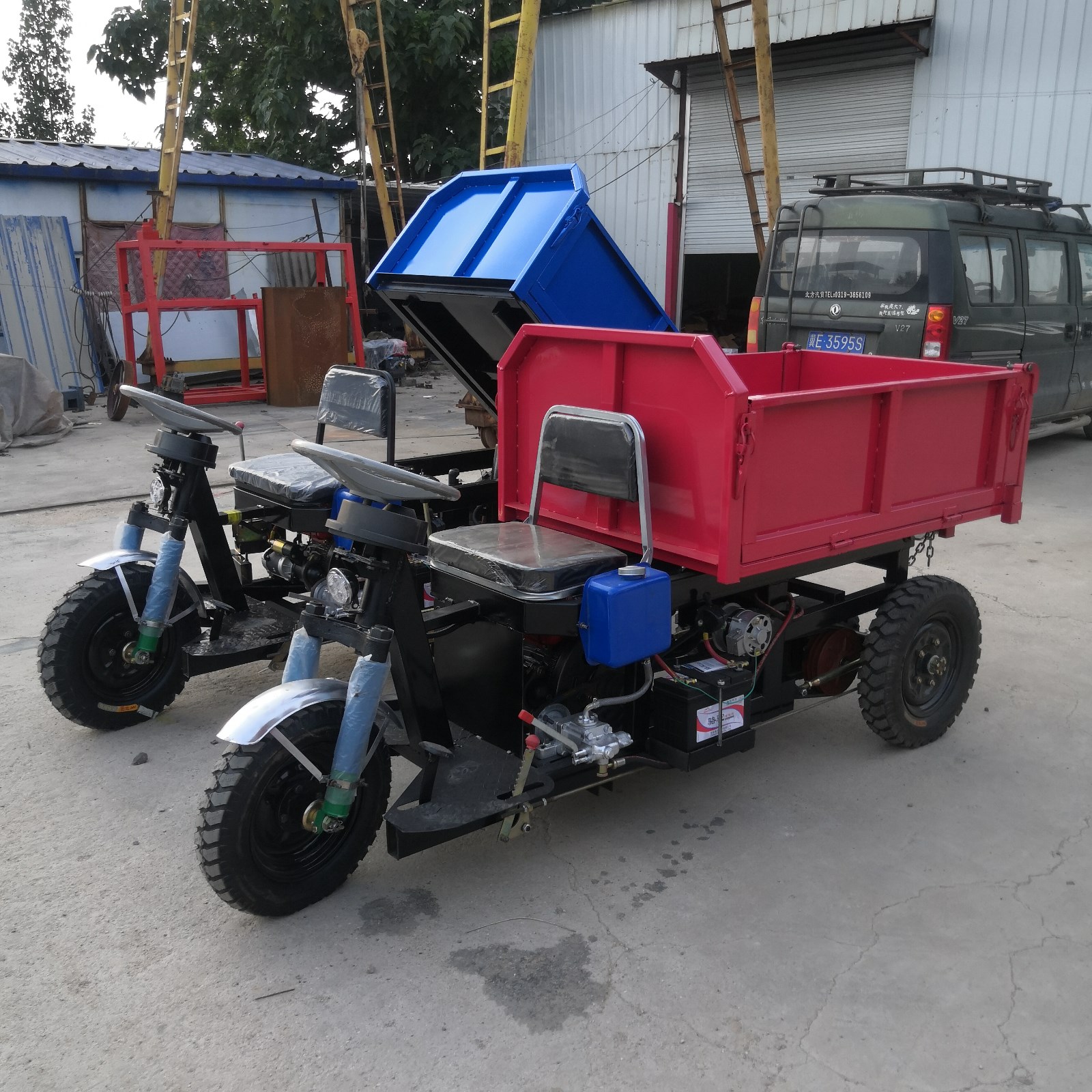 农用小型自卸柴油三轮车 电动三轮车图3