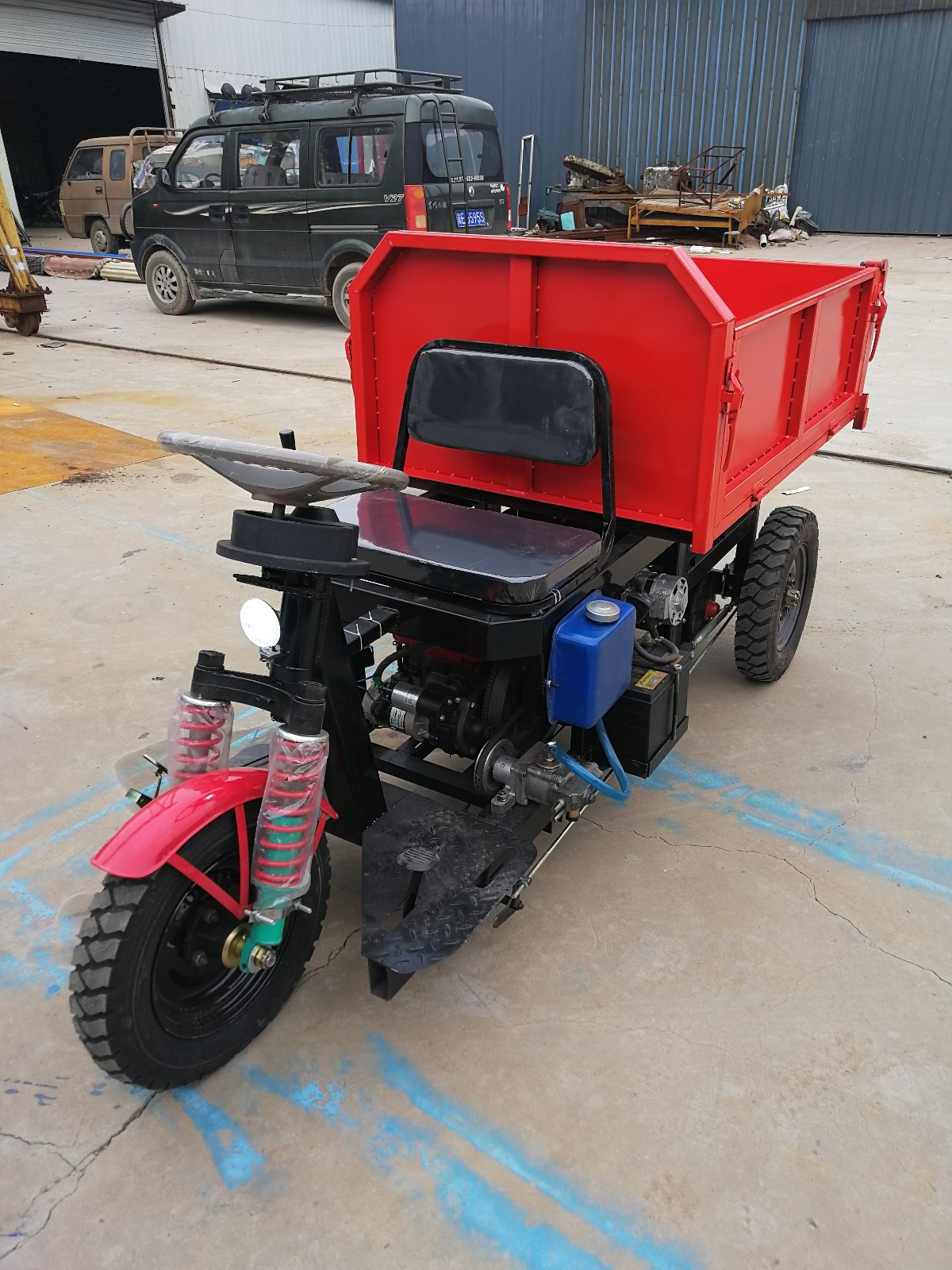 农用小型自卸柴油三轮车 电动三轮车图5