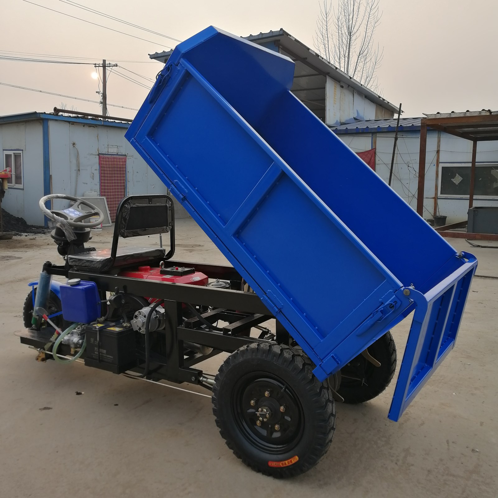 农用小型自卸柴油三轮车 电动三轮车图6