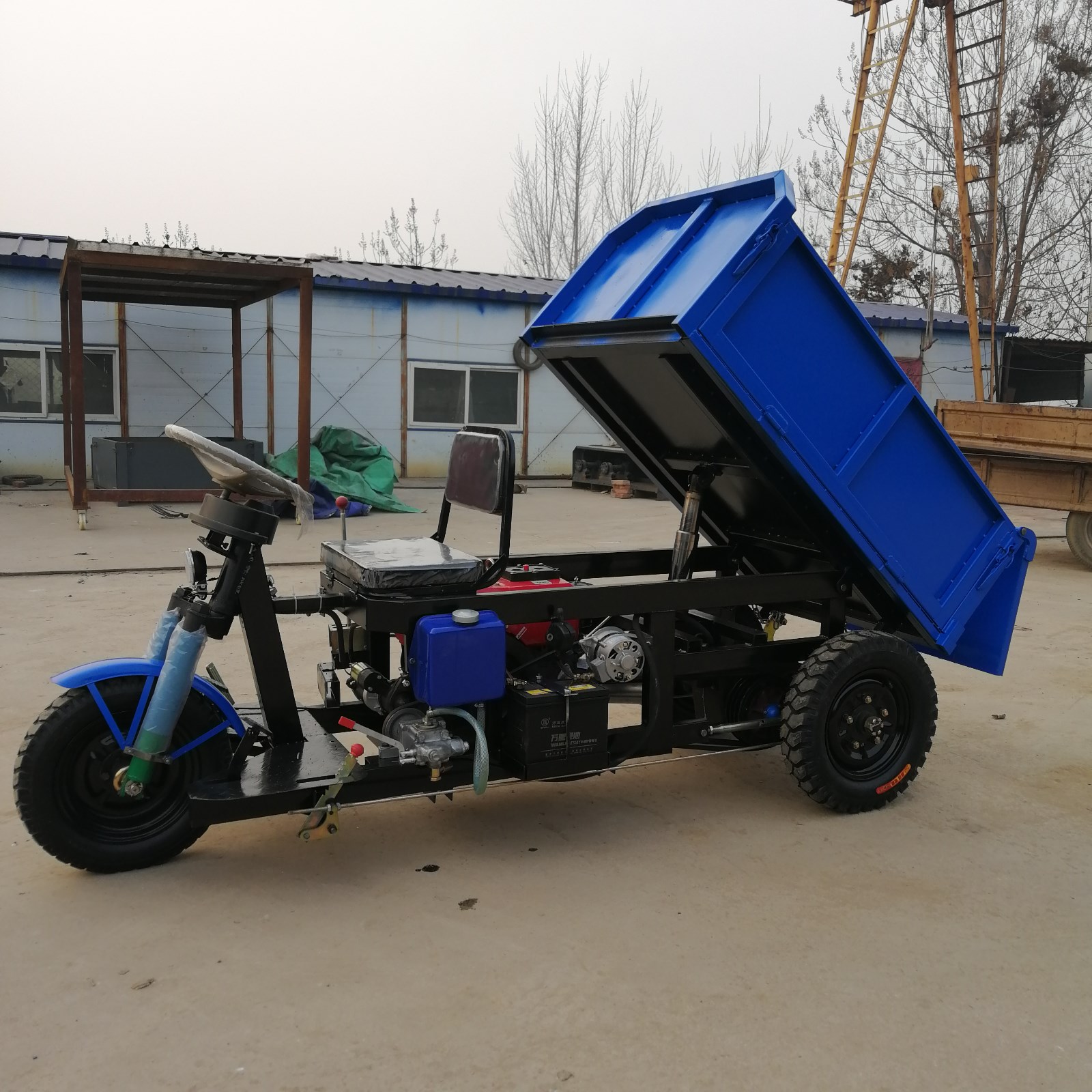 农用小型自卸柴油三轮车 电动三轮车图7