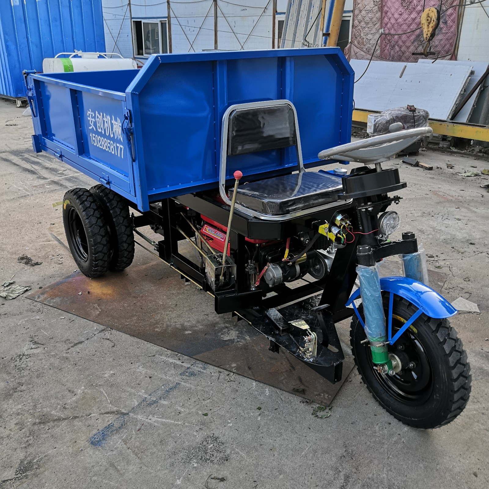 农用小型自卸柴油三轮车 电动三轮车图8