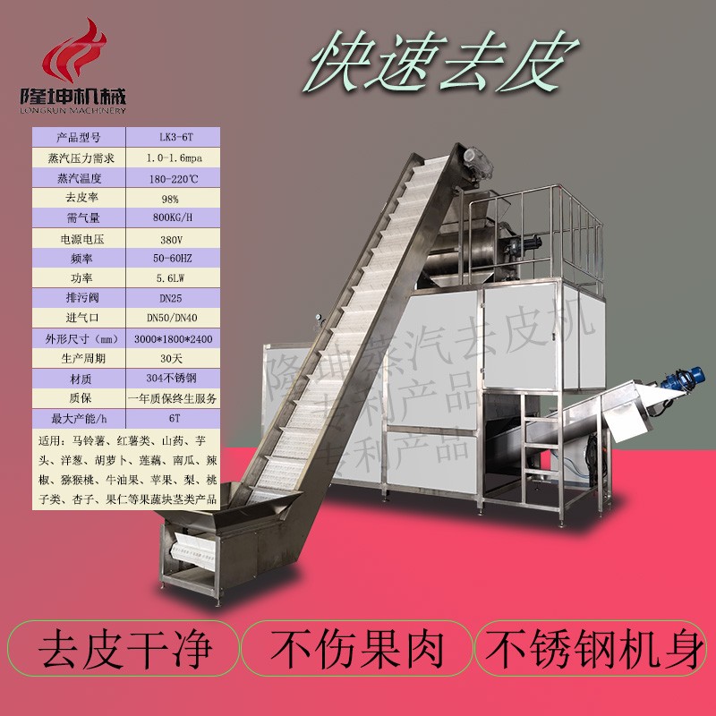 胡萝卜去皮机图5