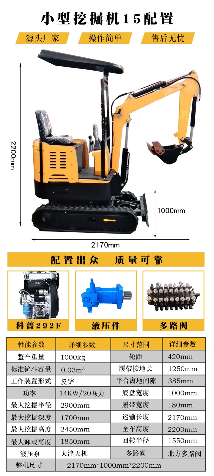 微型挖掘机 小型挖掘机 轮式挖掘机图5