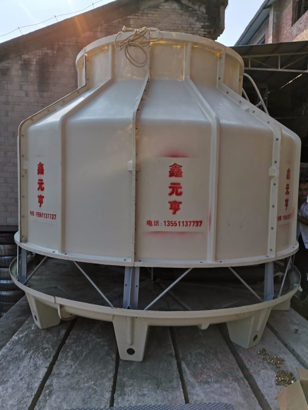 80T玻璃钢冷却塔逆流式Cooling tower图4