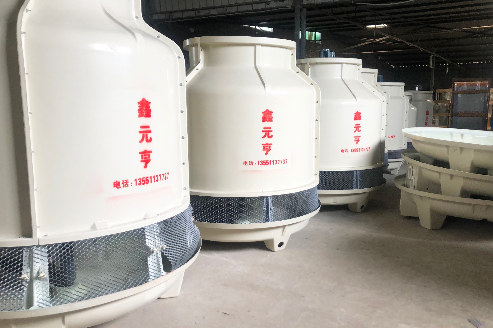 80T玻璃钢冷却塔逆流式Cooling tower图5