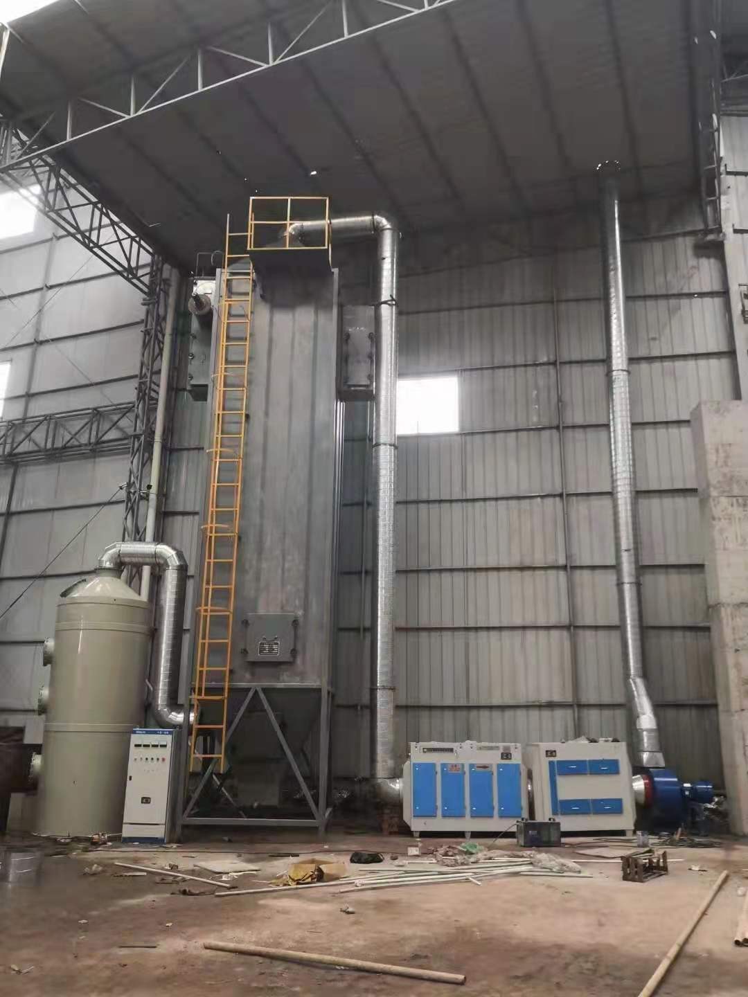 沥青焦油烟气处理设备 蜂窝式电捕焦油器 鑫俊泽环保图2