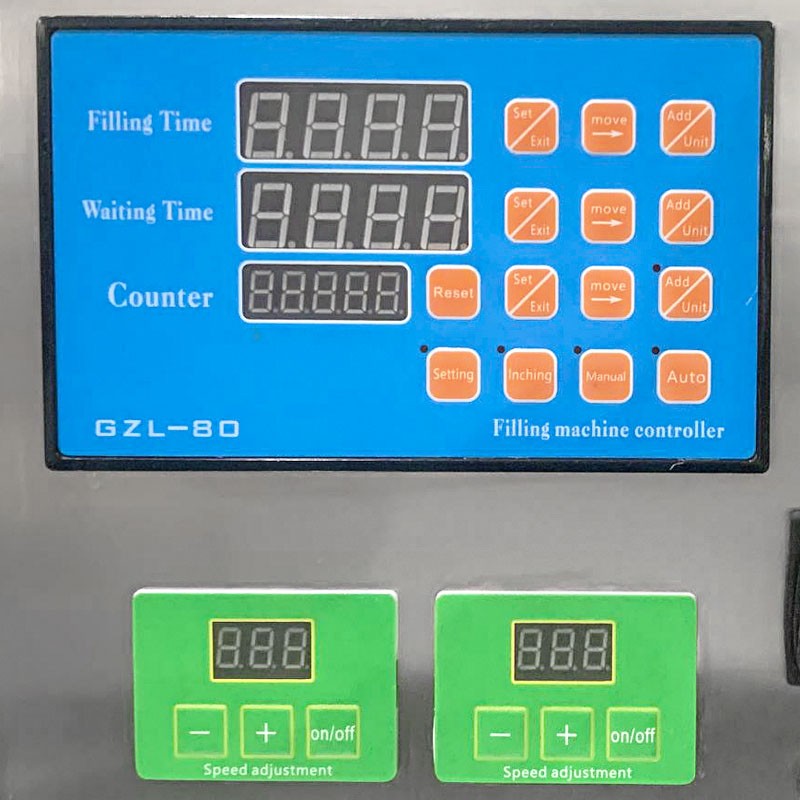 半自动双头磁力泵液体灌装机 小型牛奶饮料定量分装机图3