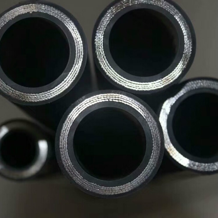 高压钢丝缠绕胶管  工程机械胶管图4