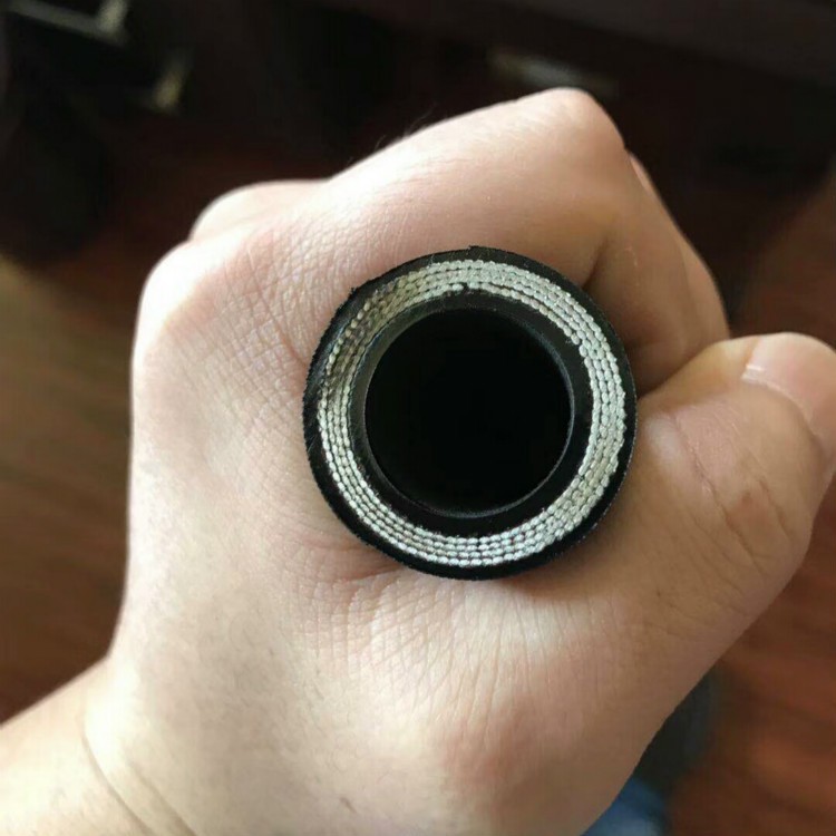 高压钢丝缠绕胶管  工程机械胶管图5