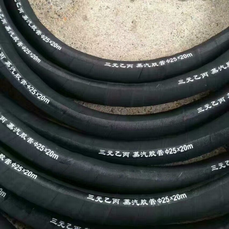 耐高温蒸汽胶管  钢丝编织蒸汽胶管  夹布蒸汽胶管图7