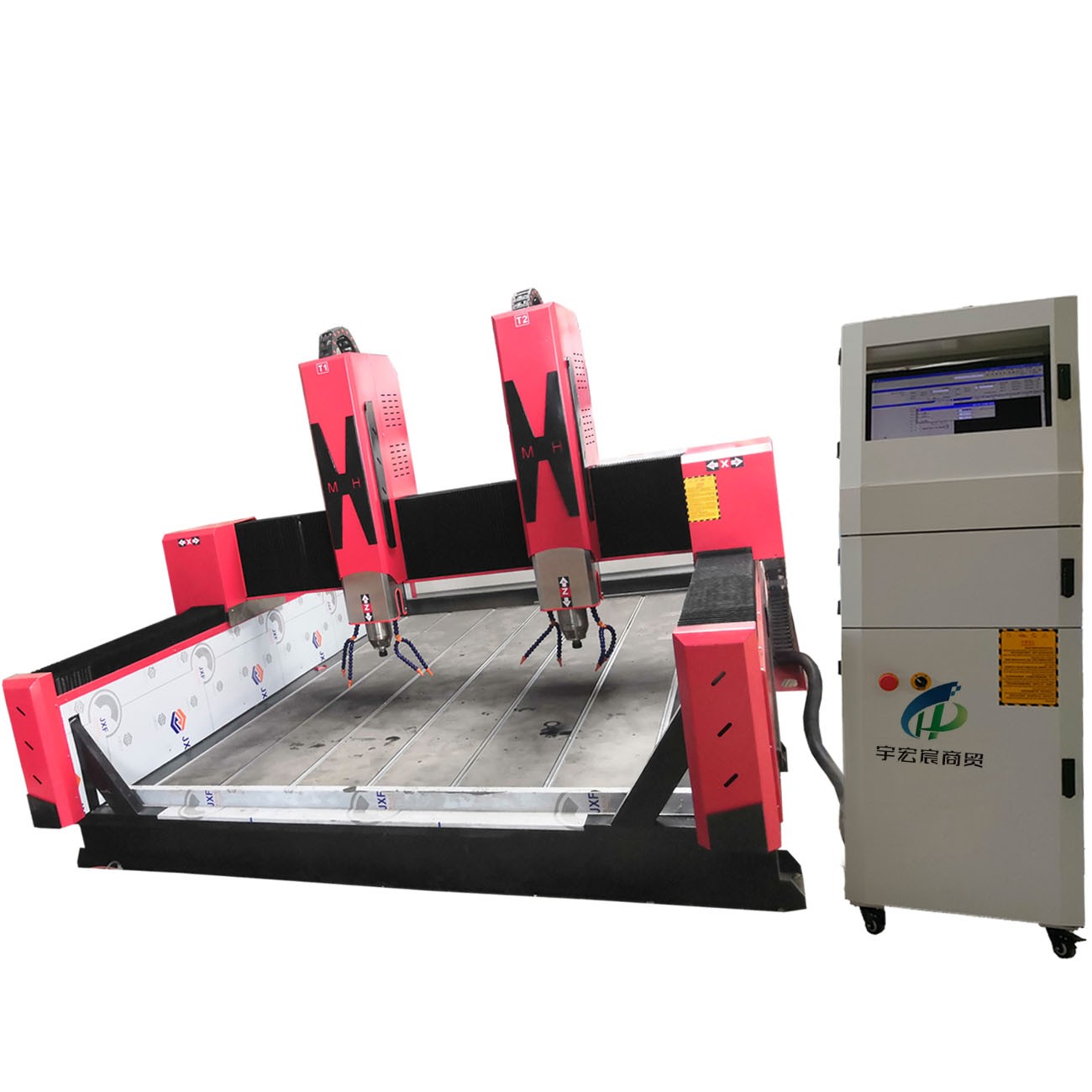石材雕刻墓碑刻字加工设备青石加工设备厂家图5