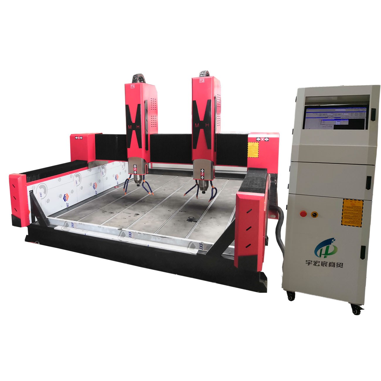 石材雕刻墓碑刻字加工设备青石加工设备厂家图6
