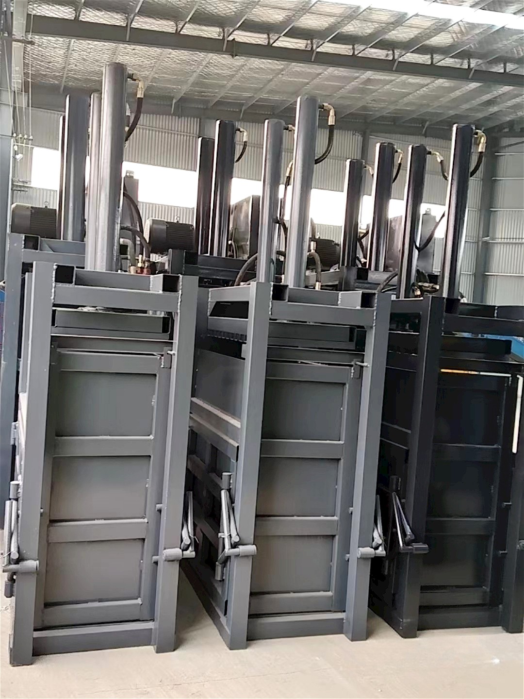 环保设备 60T立式废品液压打包机 金属液压打包机图7