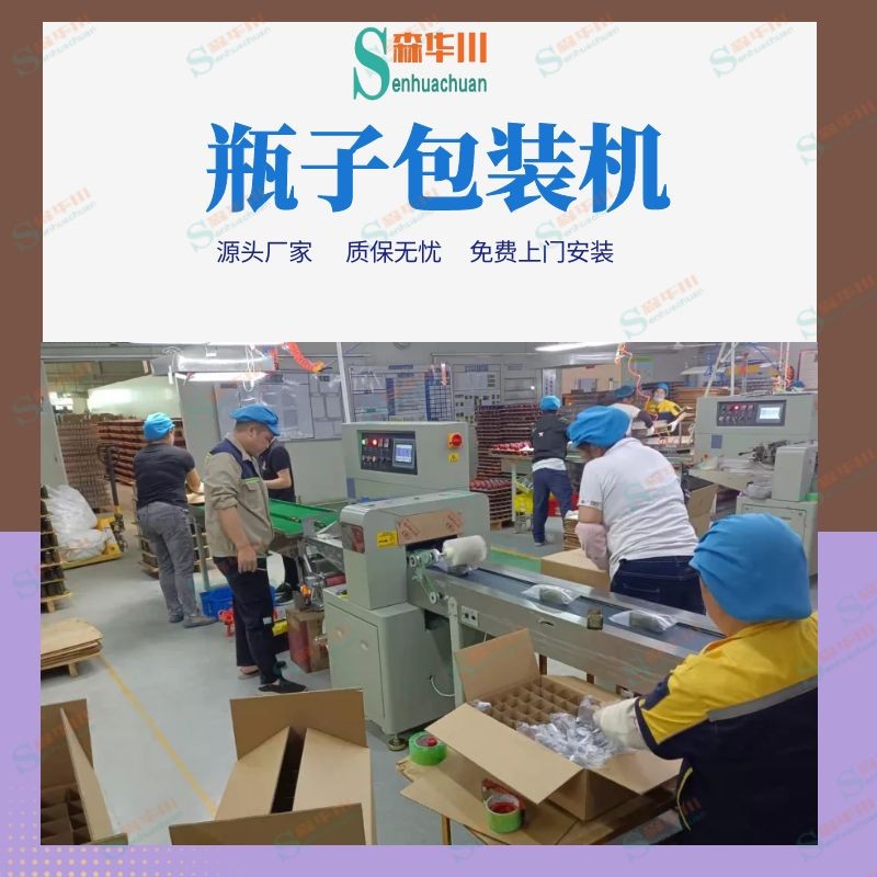 广东佛山森华川pet瓶全自动包装机设备图4