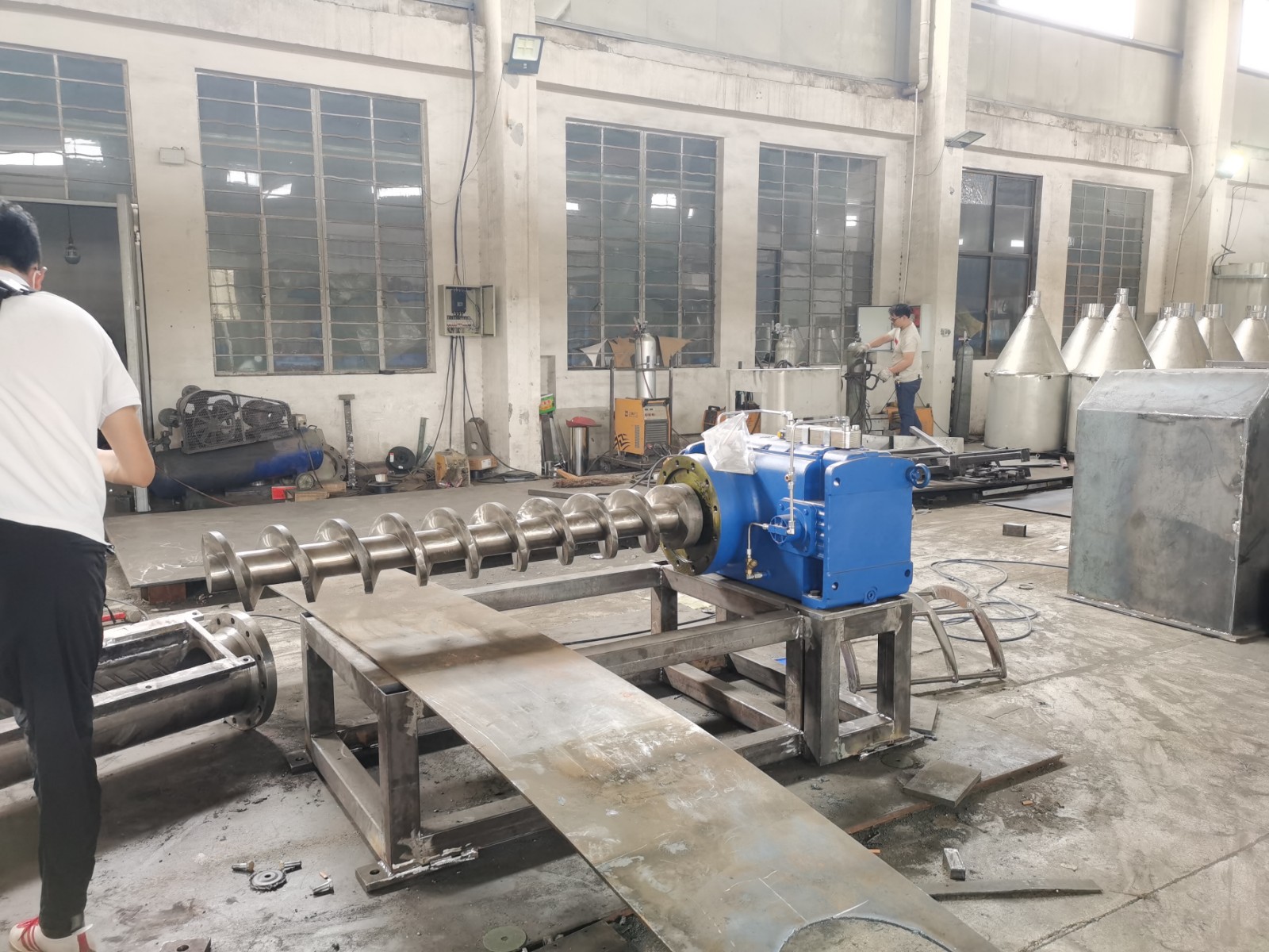 Plastic Film Squeezer Machine图2