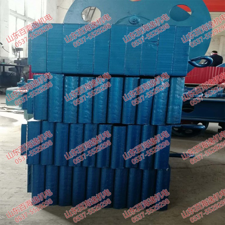 矿用辅助运输 无极绳连续牵引车 重锤张紧装置图2