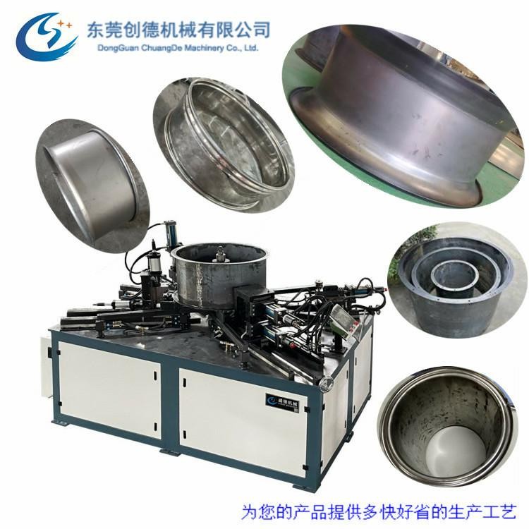 成型配套设备 数控卷圆机 直缝焊机 风机旋边机 自动翻边机图4