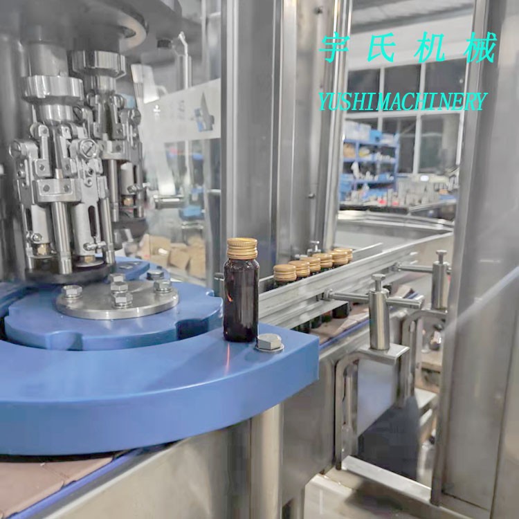 口服液罐装机 糖浆口服液全自动三合一罐装机图2