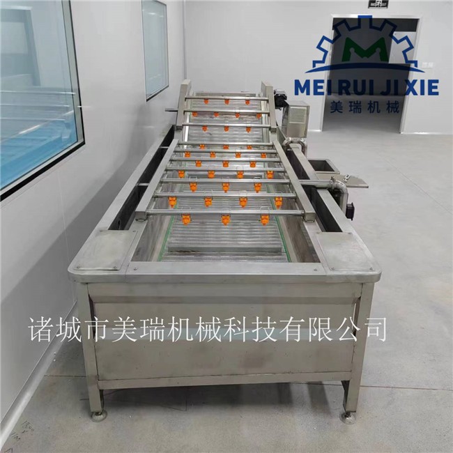 梅干菜清洗风干流水线 全自动果蔬清洗机 土豆清洗流水线图2