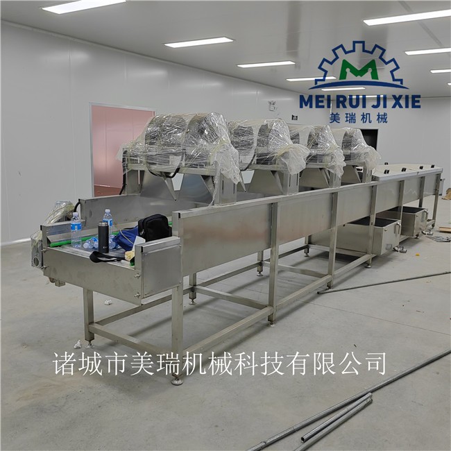 韩国泡菜加工成套设备 咸菜加工设备厂家 多功能蔬菜清洗机图2