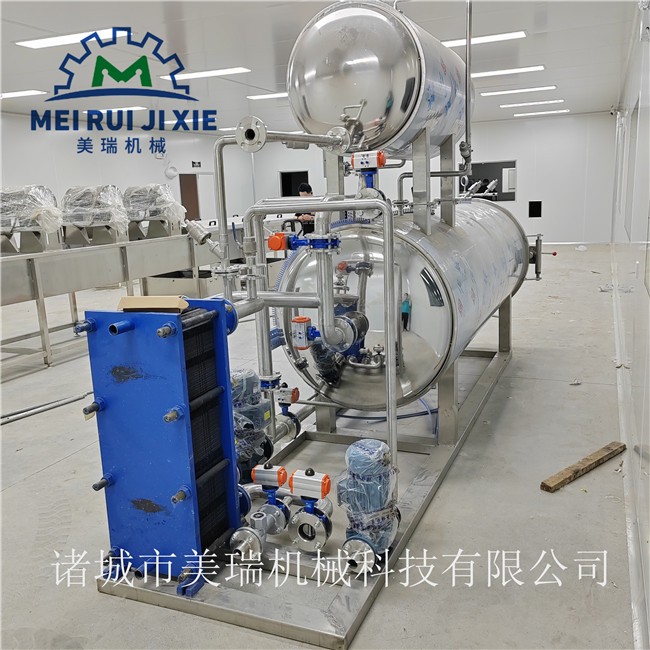 粽子高温杀菌锅 鸭脖高温杀菌锅 喷淋式高温灭菌锅图3