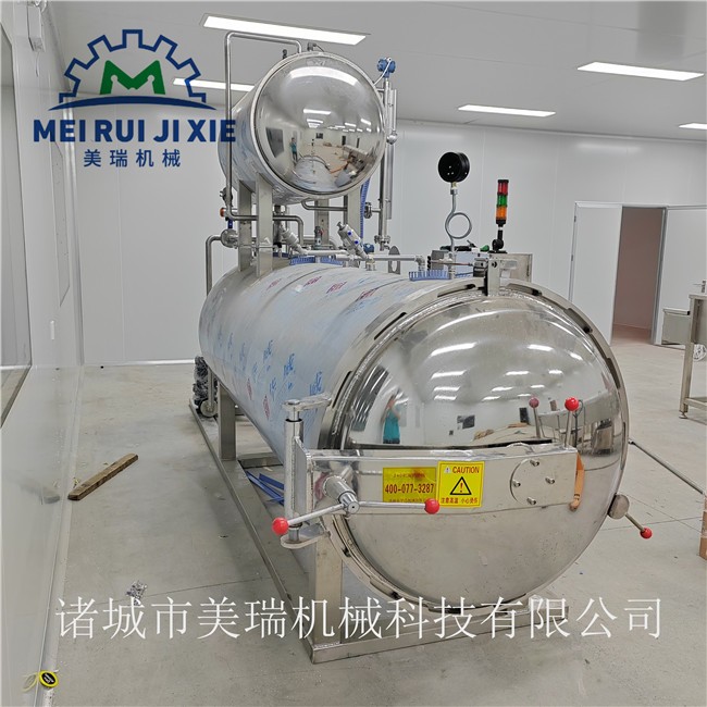 八宝粥高温杀菌锅 卤肉高温灭菌锅 猪肉辣椒酱高温杀菌锅图2