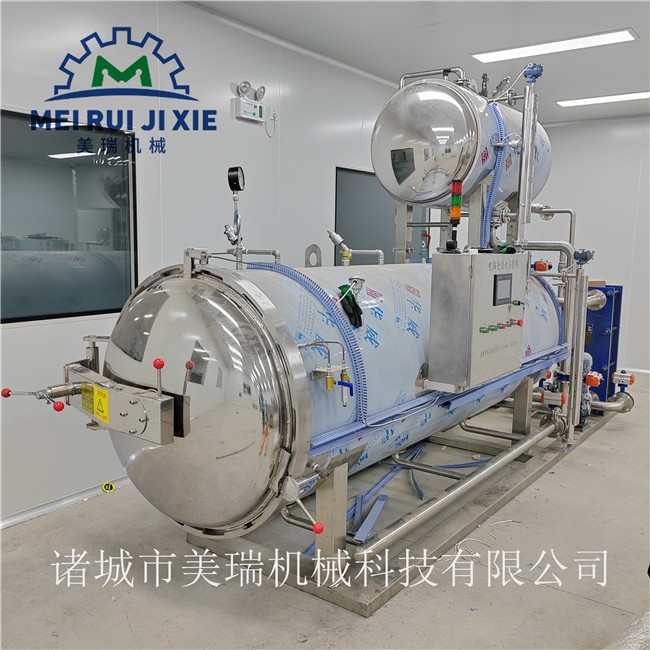 八宝粥高温杀菌锅 卤肉高温灭菌锅 猪肉辣椒酱高温杀菌锅图3