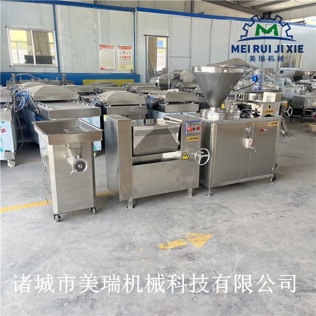 全自动液压灌肠机 多功能灌肠生产线 连续式灌肠打卡一体机图4