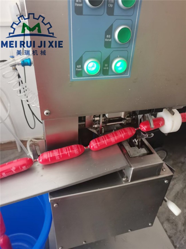美瑞灌肠生产线 全自动液压灌肠机 火腿肠加工成套机器图3