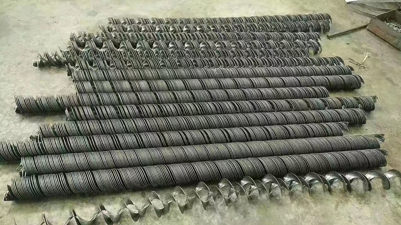 螺旋叶片冷轧机，各种规格螺旋叶片，螺旋输送机，养殖料线图8
