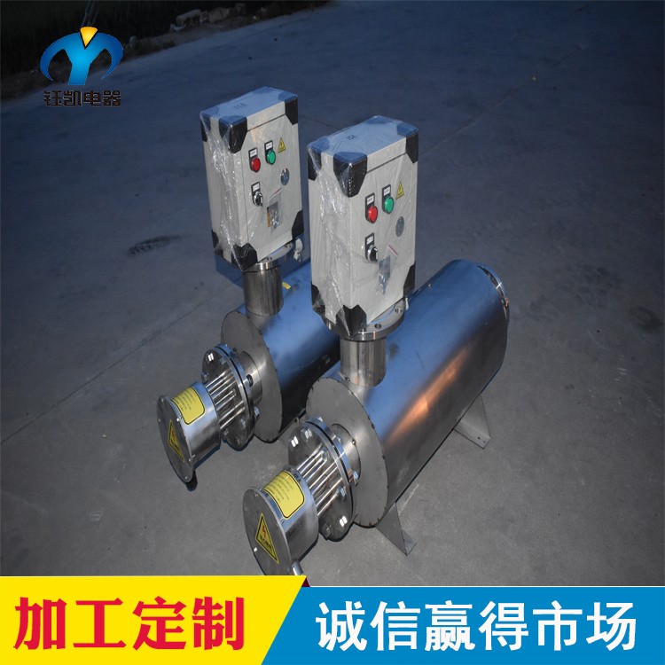 钰凯供应管道液体加热器全不锈钢材质  液体管道电加热器图3