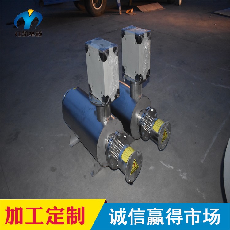 钰凯供应管道液体加热器全不锈钢材质  液体管道电加热器图2