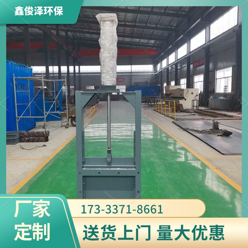 手动电动气动插板阀 螺旋闸门 污水闸板阀 规格齐全图2