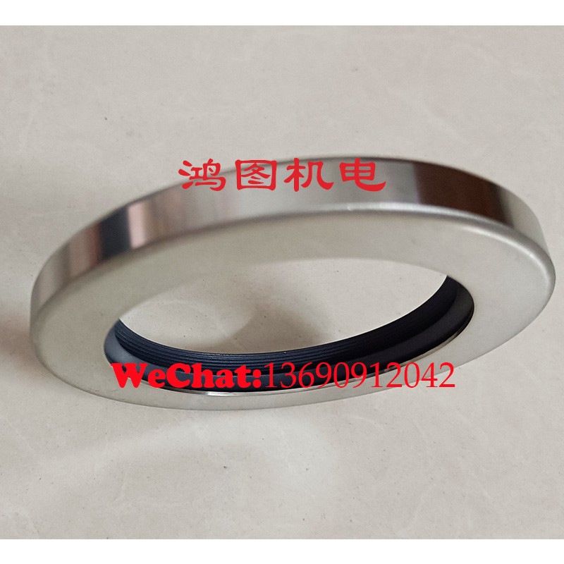 汉钟AC机头空压机不锈钢聚四氟乙烯油封轴套双唇密封件图5