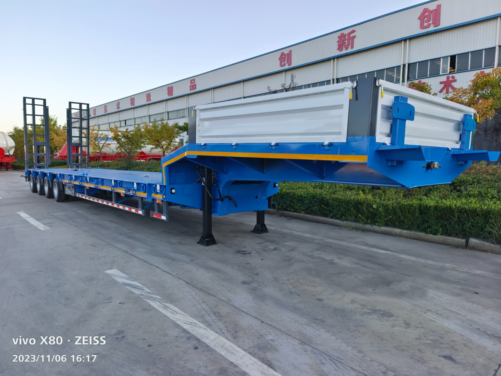 低平板运输半挂车（拖车）/配件图3