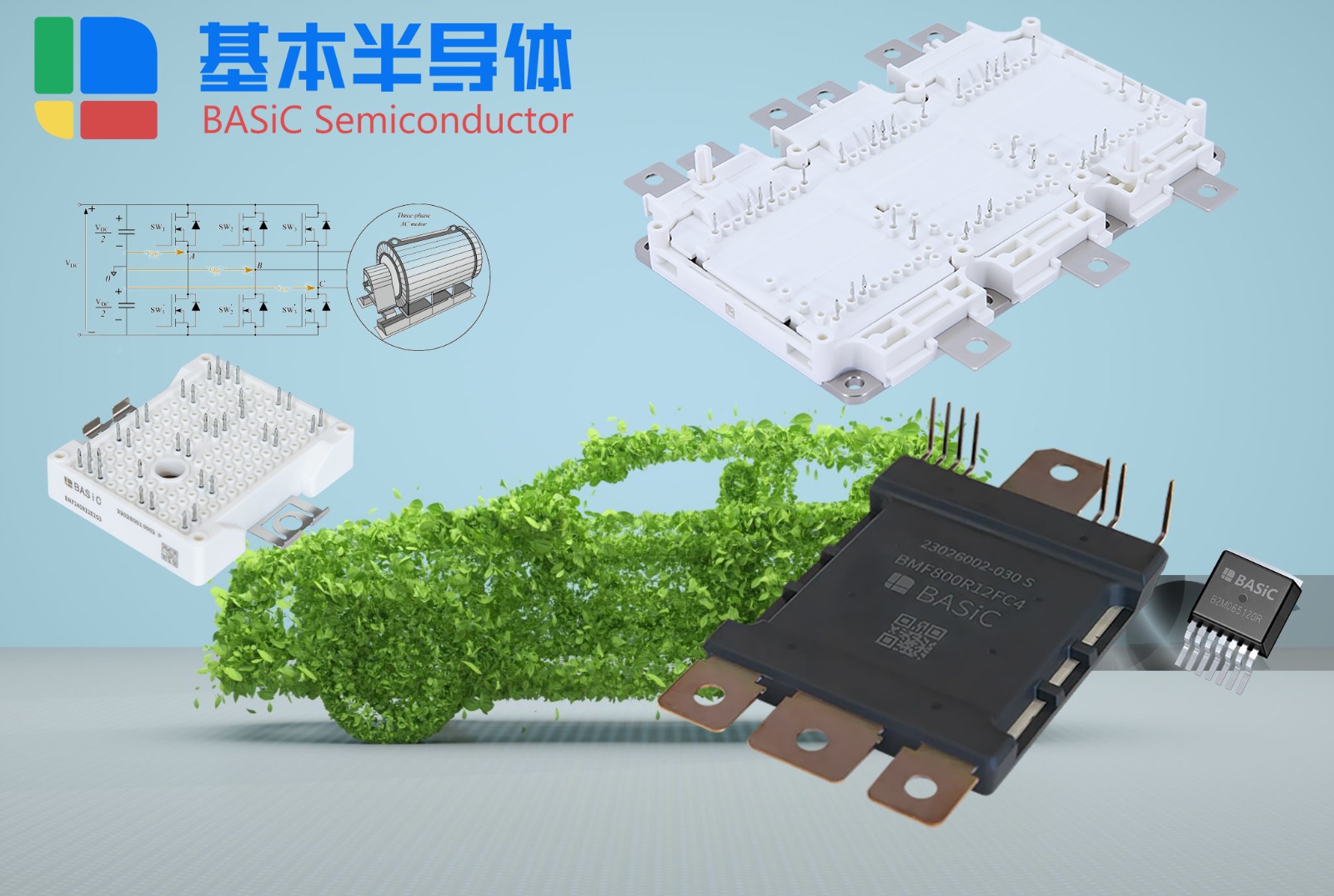 电动汽车电机驱动器碳化硅 (SiC) 功率模块图2
