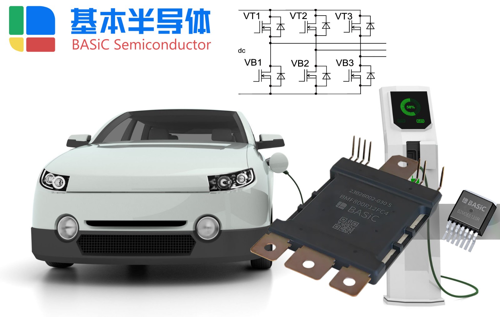 电动汽车电机驱动器碳化硅 (SiC) 功率模块图3