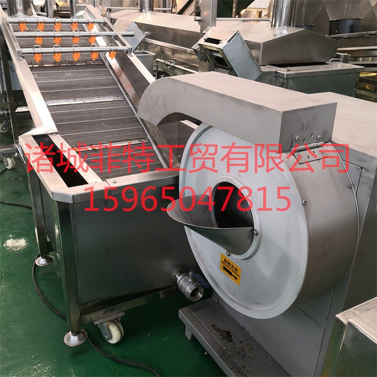 全自动速冻薯条加工设备 薯条加工设备厂家图2