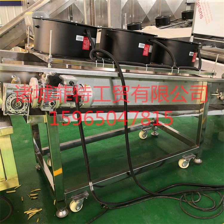 全自动速冻薯条加工设备 薯条加工设备厂家图4