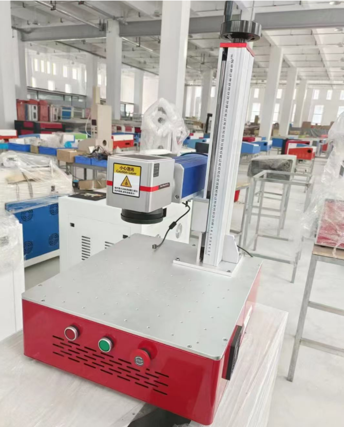 桌面光纤打标机金属轮胎打码20瓦30瓦50瓦 激光雕刻机图2